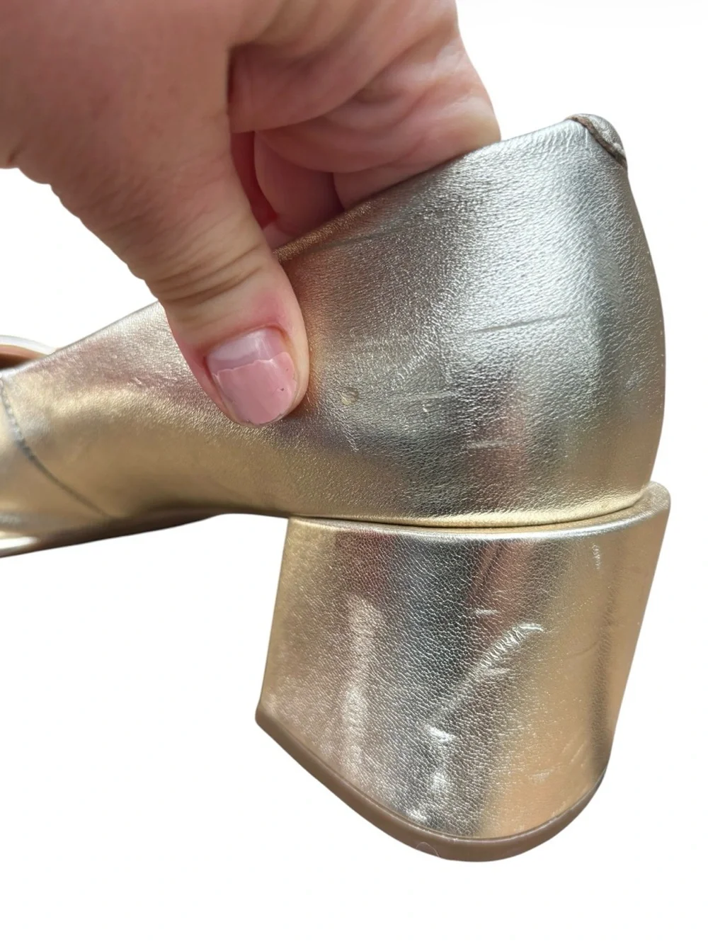 AEROSOLES metallic gold